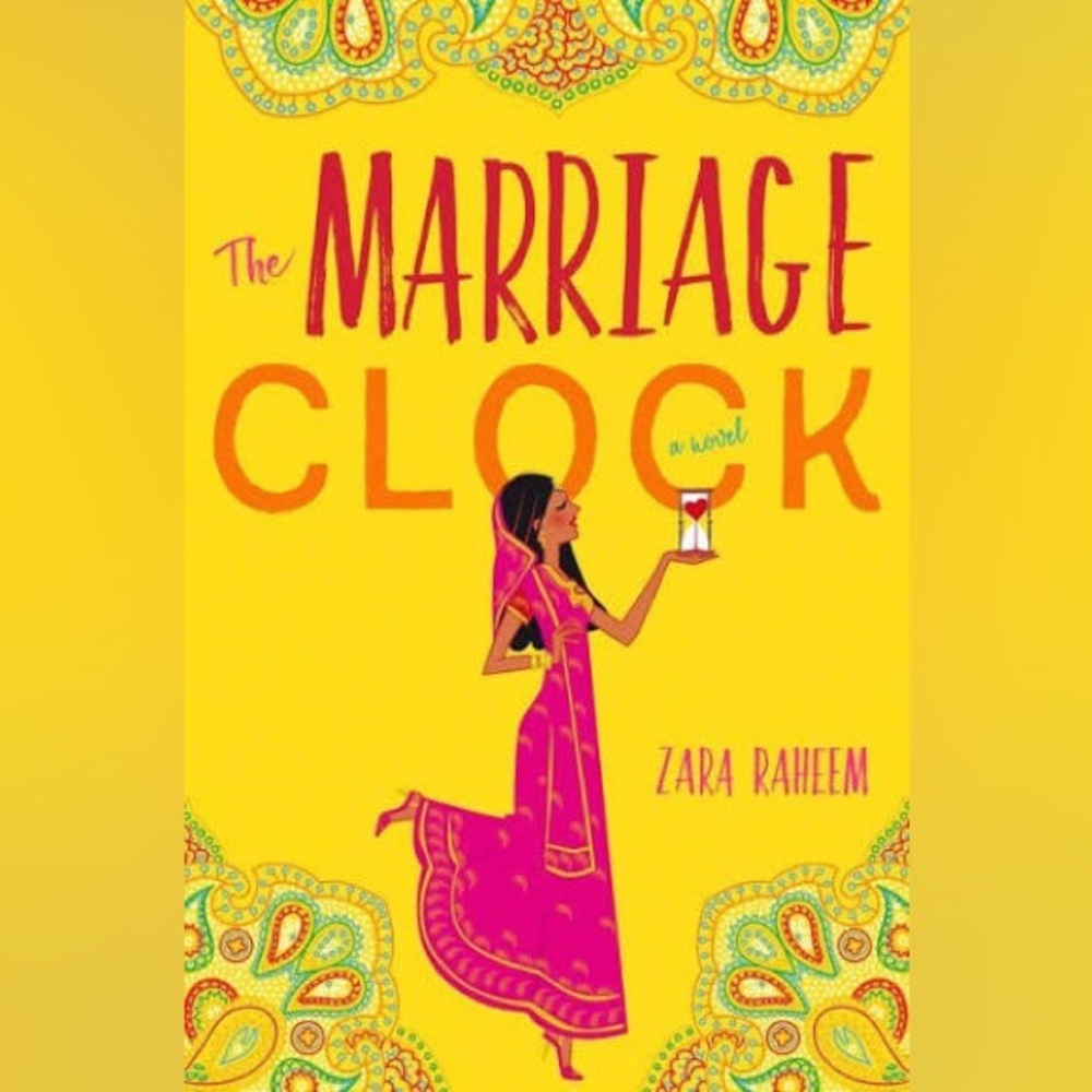 The Marriage Clock by Zara Raheem (paperback book)